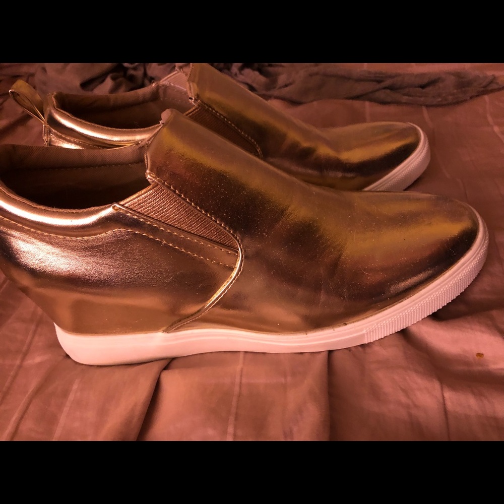 Rose Gold Madden Shoes